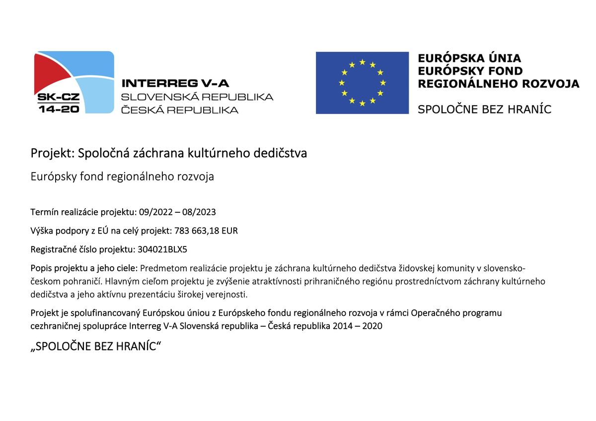 zidovsky cintorin tabulka