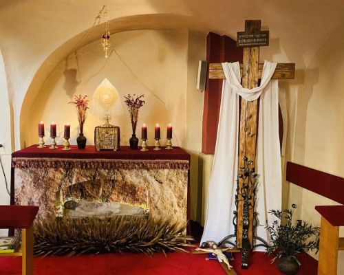 Boží hrob vo farskom chráme sv. Matúša vo Vysokej nad Kysucou