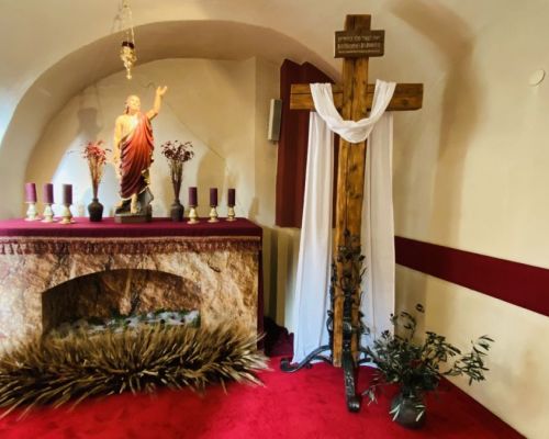 Boží hrob po zmŕtvych vstaní Ježiša Krista vo farskom chráme sv. Matúša vo Vysokej nad Kysucou