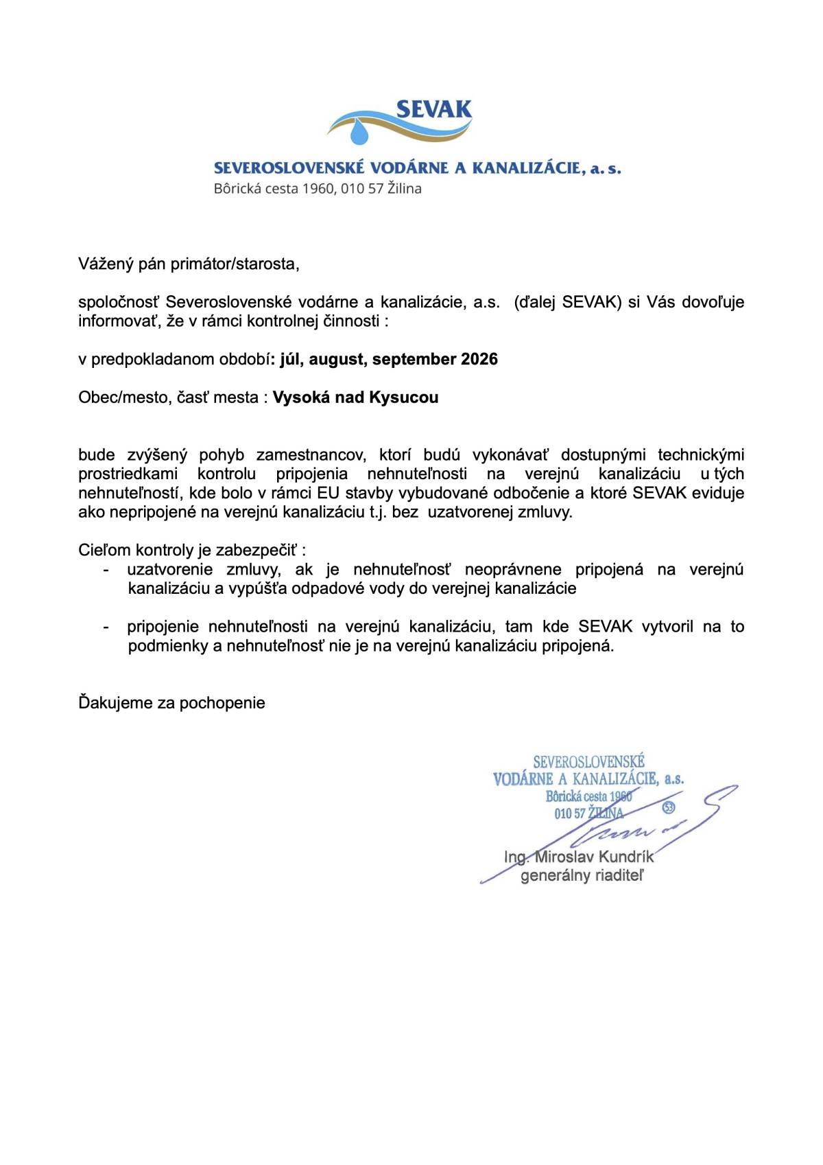kontrola sevak vysoka2026 original