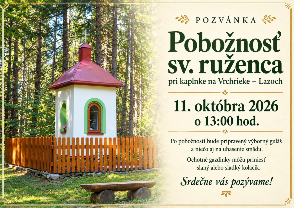 Pozvanka Vrchrieka