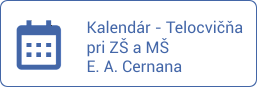 kalendár telocvičňa